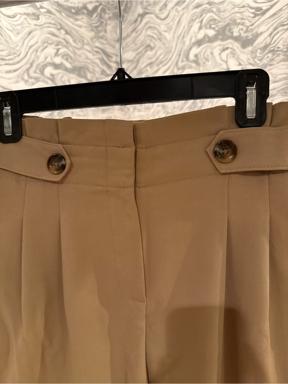 Ann Taylor Petite Tan/Taupe Trousers - Picture 2 of 3